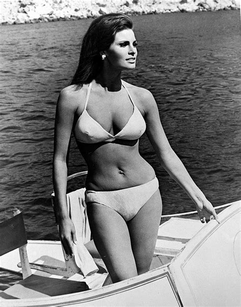 Raquel Welch Almost Pops Out Of Tiny Bikini As She Flaunts Phenomenal