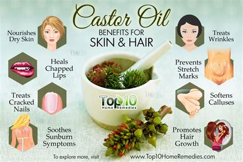 Top 10 Castor Oil Beauty Benefits For Skin And Hair Top 10 Home Remedies