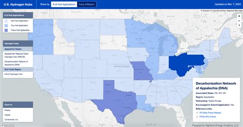 Us Hydrogen Hubs Map Clean Air Task Force