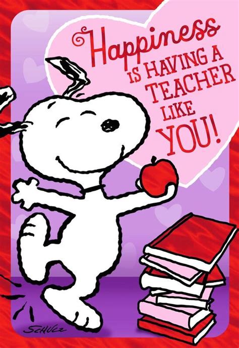 Peanuts On Twitter Thank You Teachers Teacherappreciationday