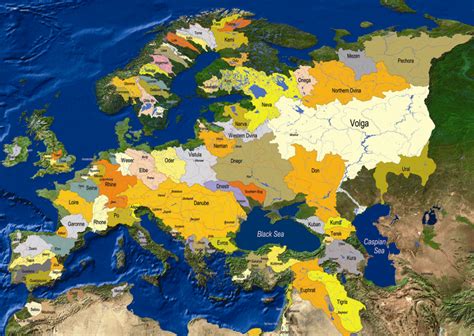 Your Ideal European Borders