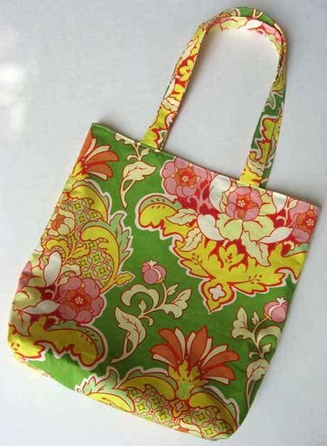 Simple Reversible Tote Free Sewing Tutorial Love To Sew