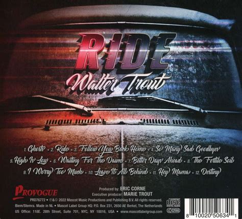 Walter Trout Ride Cd Jpc De