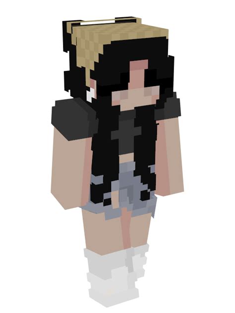 Minecraft Aesthetic Skins Layout For Girls Minecraft