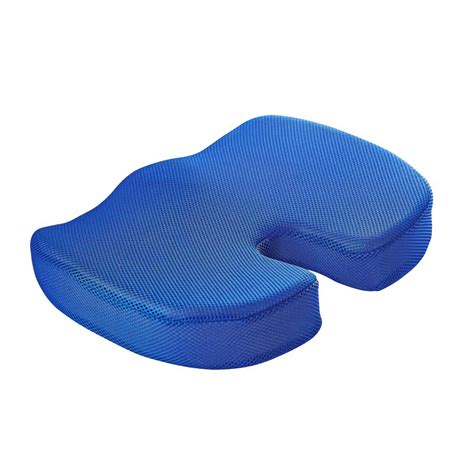 Memory Foam Seat Cushion Travel U Shaped Orthopedic Coccyx Protection Chair Pad Breathable Mesh