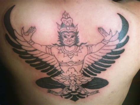 Garuda Thai Gaurdian Warrior Tattoo