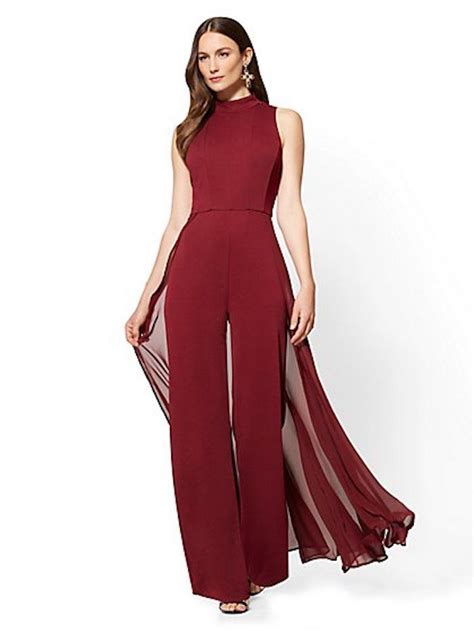 your one and done holiday outfit 29 jumpsuits we re obsessing over semi formal outfits for