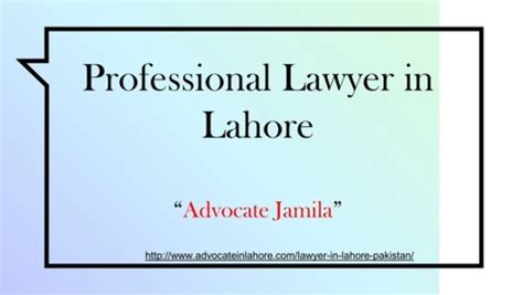 Consultant By Best Lawyer In Lahore For Success In Your Case