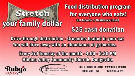 Ruby's Pantry — Hidden Valley Community Church