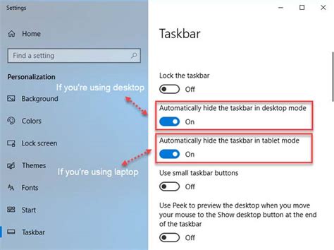 Fix Windows 10 Taskbar Not Hiding In Fullscreen Windows 10 Free Apps