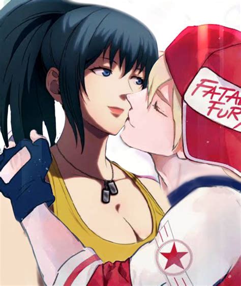 Leona Heidern X Terry Bogard By Violeta177 On Deviantart