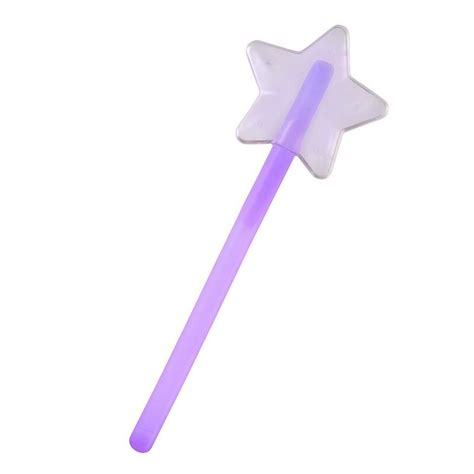 White Star Glow Wand 3in X 9in Party City