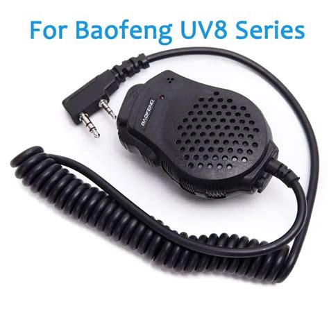 Original Baofeng Portable Dual Ptt Speaker Mic Microphone For Baofeng