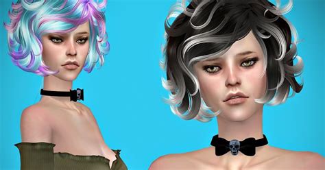 Jennisims Downloads Sims 4newsea Masquerade Hair Retexture Sims 4