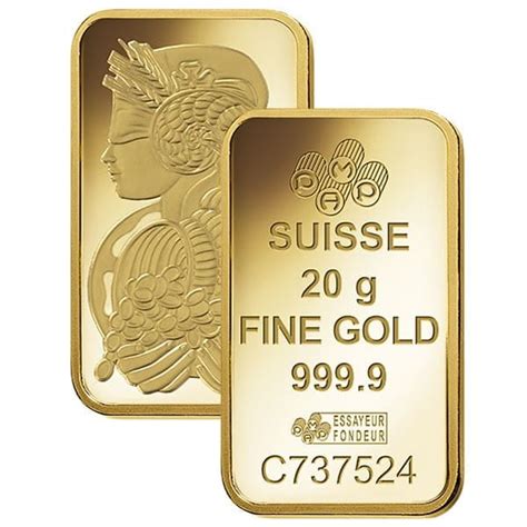 20 Gram Pamp Gold Bars For Sale Money Metals Exchange