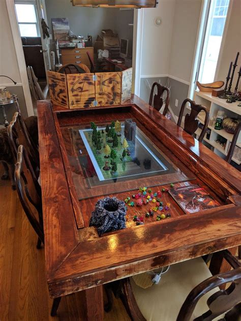 Pin By Dark Iris Designs On News Game Room Tables Dnd Table Gaming