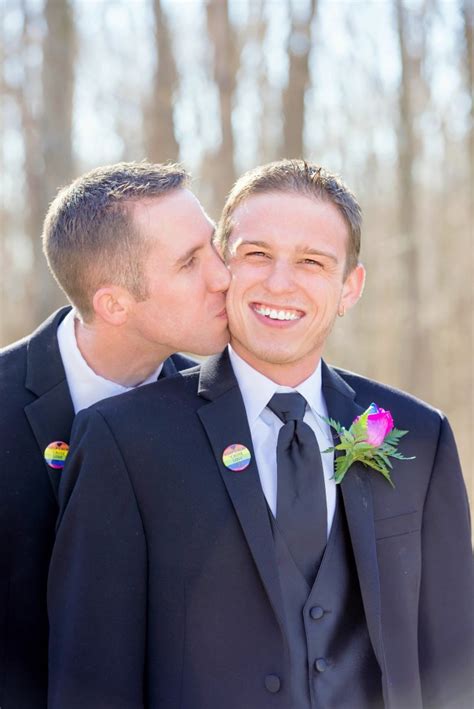 Ohio Rainbow Themed Gay Wedding