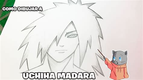 Como Dibujar A Madara Uchiha Paso A Paso A Lapiz Facil Youtube