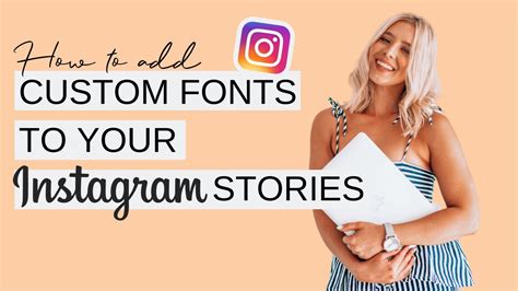 How To Add Custom Fonts To Your Instagram Stories Over App Tutorial