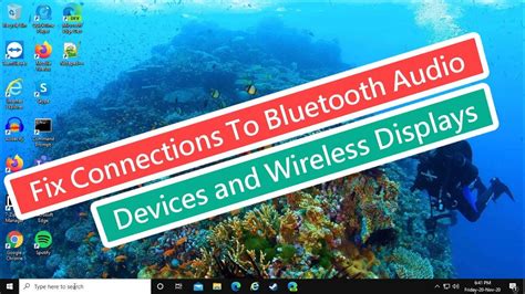 Fix Connections To Bluetooth Audio Devices And Wireless Displays YouTube