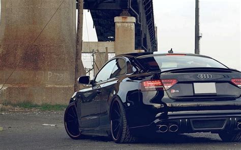 Audi S5 Black Modified