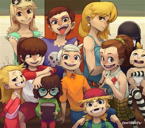 Cartoon Characters As Humans Loud House Characters Anime Characters Anime Vs Cartoon Cartoon