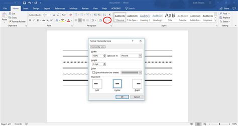 How To Insert Lines In Word