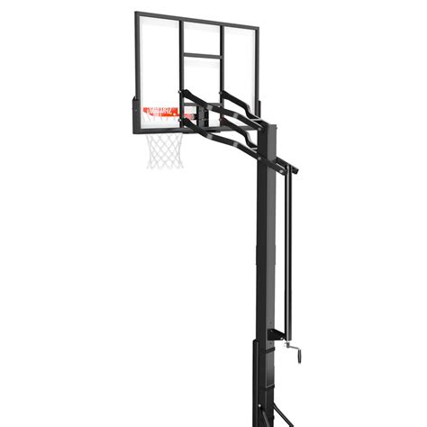 Spalding Ultimate Hybrid 54 Acrylic Portable Basketball Hoop