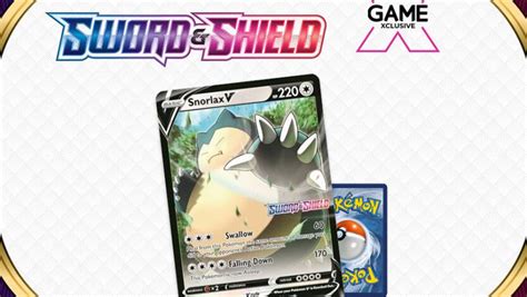 Having evolved from munchlax when leveled up with maximal happiness, it is the final stage in munchlax's evolutionary line. Game is holding a Snorlax V Oversize Card giveaway
