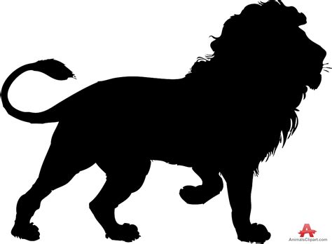 Free Lions Silhouette Cliparts Download Free Lions Silhouette Cliparts