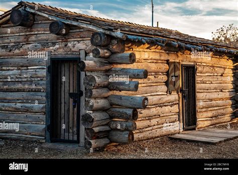 Log Cabin Replica Circa 1870s Donated By Director Ron Howard After