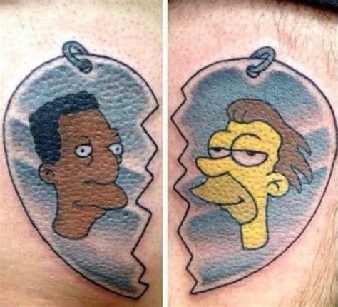 Springfields Finest 15 The Simpsons Tattoos Part 2 • Tattoodo