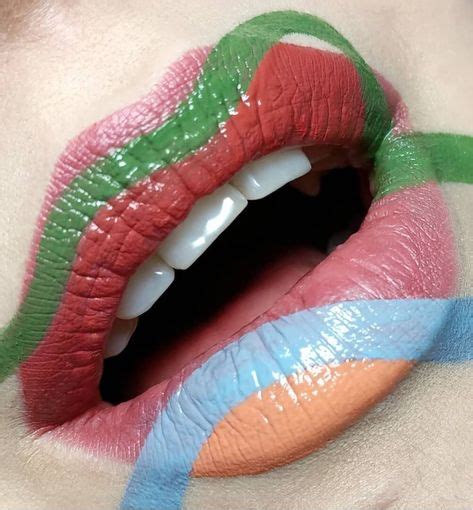 Pin De Rita En Artistic Makeup Maquillaje Labios Ilustraciones