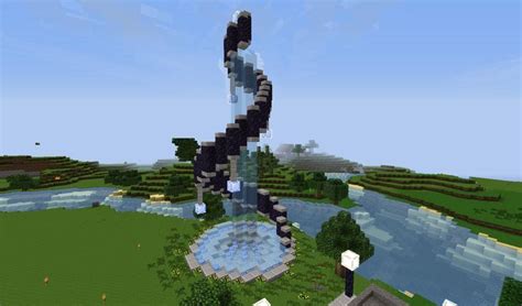 Minecraft Fountain Minecraft Statues Minecraft