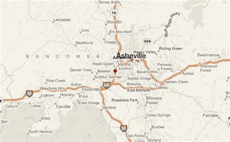 27 Map Of Asheville Nc And Surrounding Areas Maps Database Source