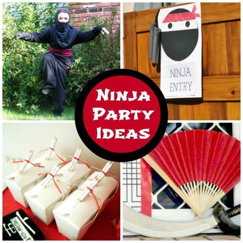 Ninja Party Ideas Catch My Party
