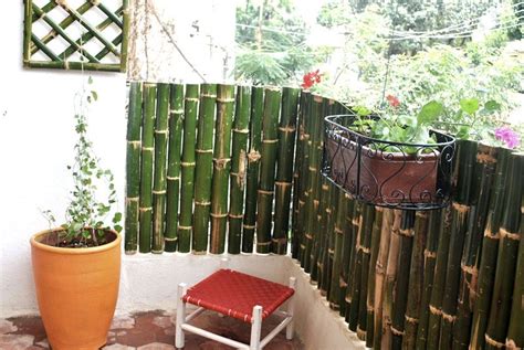 Mysunnybalcony Blog Bamboo Fence Small Balcony Garden Diy Balcony