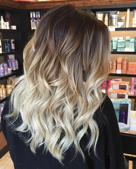 deep dark roots plus super light ends equals perfection ombrebob ombre hair blonde balayage