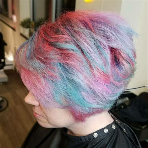 Unicorn Hair By Colormevivid On Instagram Short Hair Styles Hair