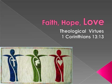 Theological Virtues