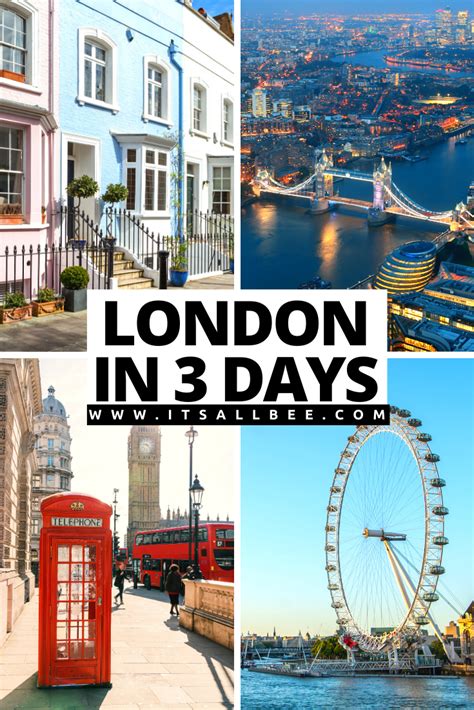 The Perfect London 3 Day Itinerary Must See Places In The City
