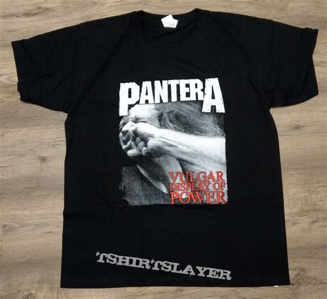 Pantera Pantera Vulgar Display Of Power T Shirt Tshirt Or