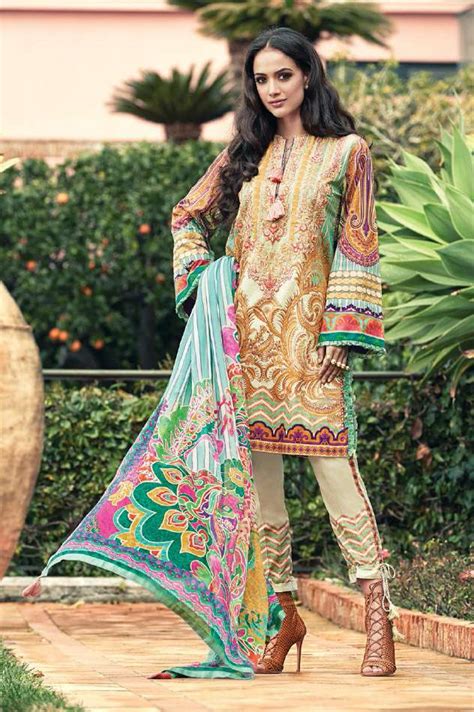 Faraz Manan Embroidered Lawn Unstitched 3 Piece Suit Fm17l 20