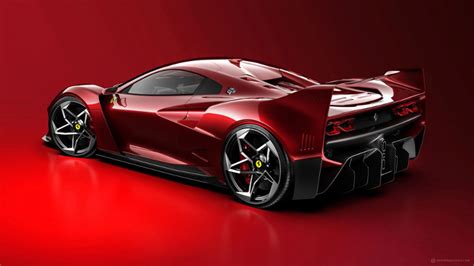 Designer Reimagines The Ferrari F40 As A Modern Day Supercar