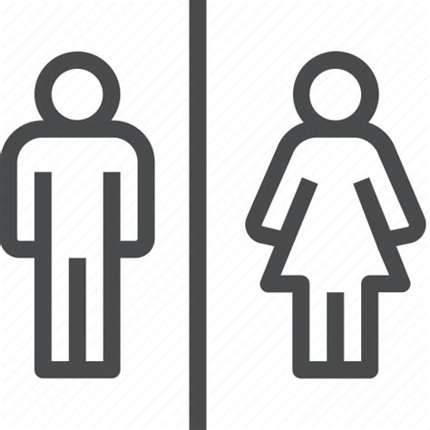 Female Bathroom Sign Transparent