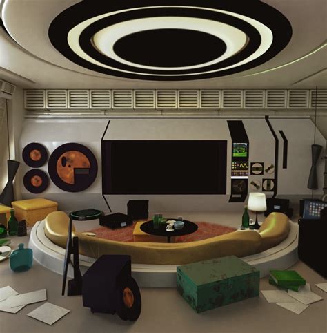 Futuristic Living Room Design Design And Furniture Futuristic