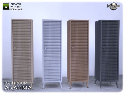 The Sims Resource Akaoma Bathroom Deco Furniture2
