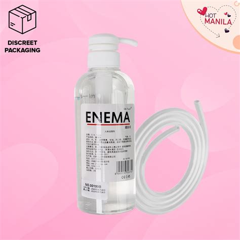 Enema Back Court Anal Sex Enema Waterbased Lubricant 420ml With Hose By