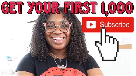 3 Steps To Get Your First 1000 Subscribers On Youtube How To Grow Fast