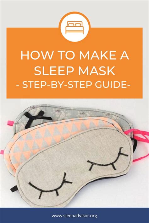 How To Make A Diy Sleep Mask Step By Step Instructions Diy Sleep